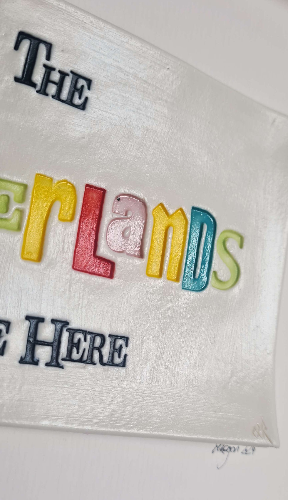 Thumbnail: Personalised New Home Porcelain Tile 