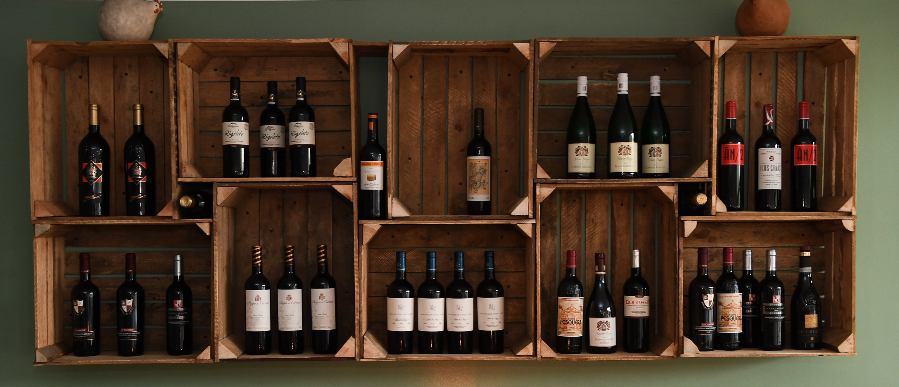 Arranged Food and Objects