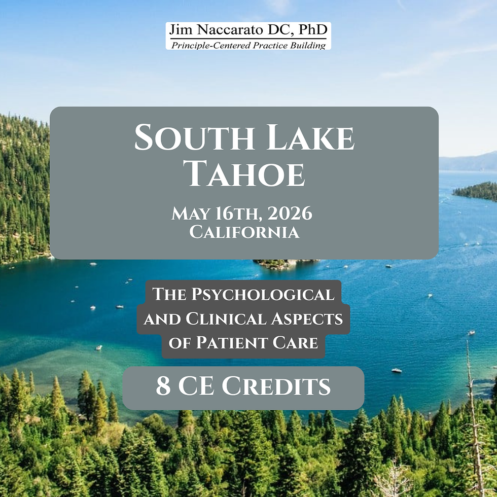 South Lake Tahoe CE Seminar