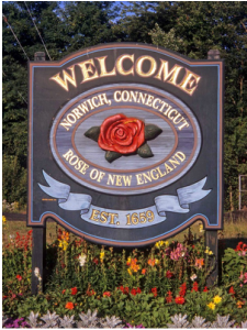 NORWICH CT SIGN
