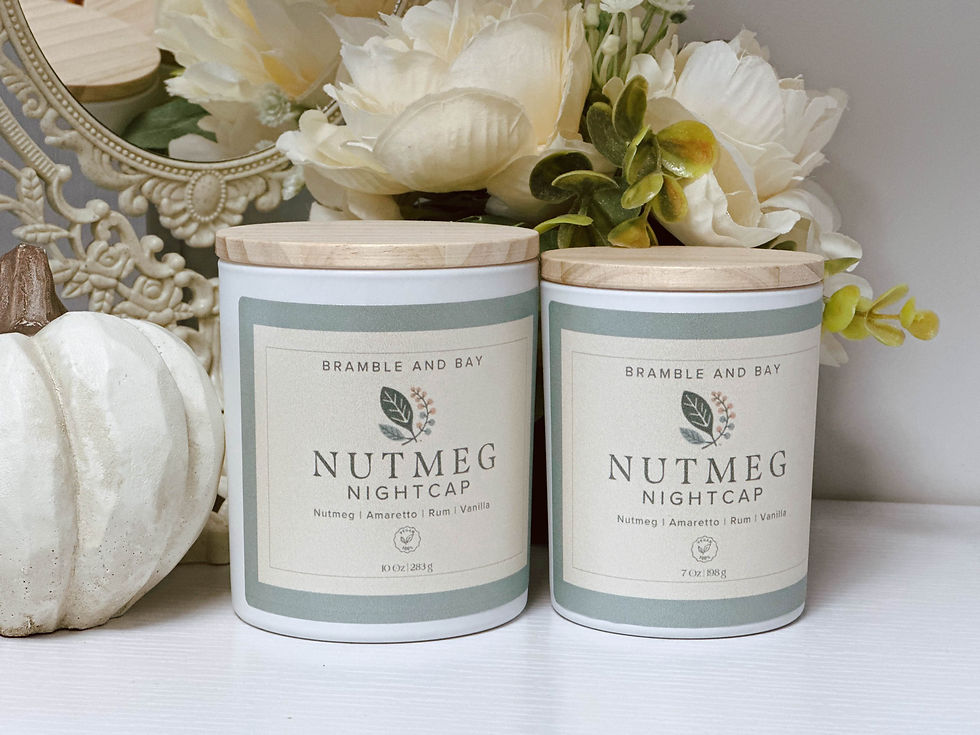 Nutmeg Nightcap Candle