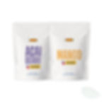 Mango and Acai Berry flavoured CBD Gummies from OneStop, in packaging.