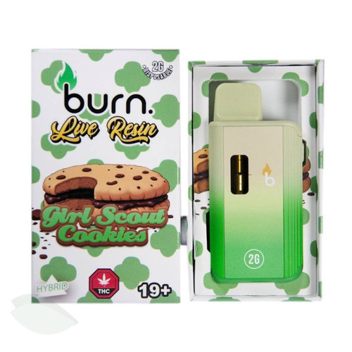 how much is elf bar vape Buy Burn Girl Scout Cookies Hybrid Live Resin Vapes - Burn