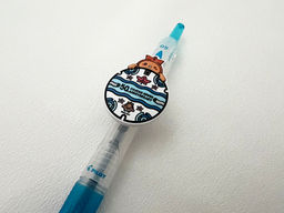 オリジナルクリップボールペン / 北谷町上下水道課 様