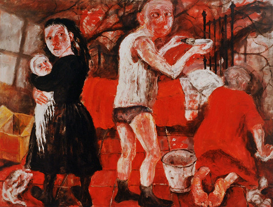 Morning Shave, 1993 coll. Cyfartha Castle