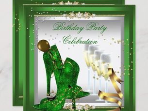 Hot Review! High Heel Shoes Champagne Green Gold Silver Invitation