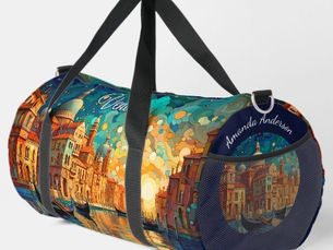 Hot Deals! Vince Landscape Italy Travel & Gym Duffle Bag