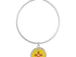 Hot Review! New Mexico State Flag Bangle Bracelet