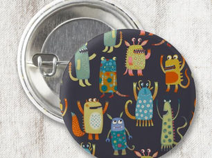 Hot Review! Cute Monsters Button