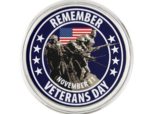 Best Deals! Remember Veterans Day Pin