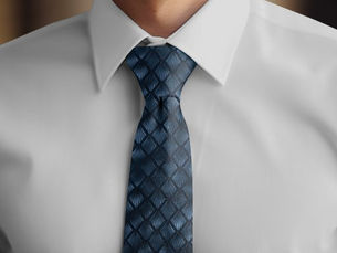 Best Price! Luxury Blue Art Deco Pattern Stylish Modern Chic Neck Tie