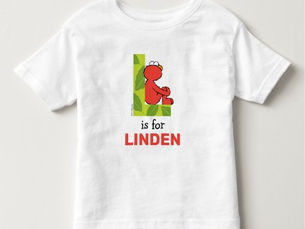 Top 10! Elmo Alphabet | L Leaf Toddler T-shirt