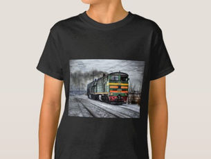 Top 5! Diesel Locomotive Gifts for Train Lovers T-Shirt