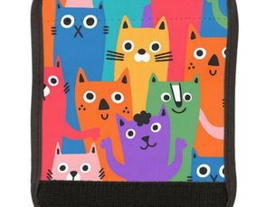 Top 5! Colorful cats pattern luggage handle wrap