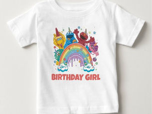 Review Sesame Street Birthday Girl Baby T-Shirt