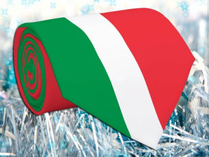 Hot Deals! Italian Flag & business Italy, travel / sports Neck Tie