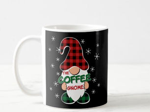 Best Deals! Coffee Gnome Buffalo Plaid Family Pajama Coffee Mug