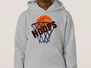 Hot Review! Hoops Basketball & Net Boys Hoodie