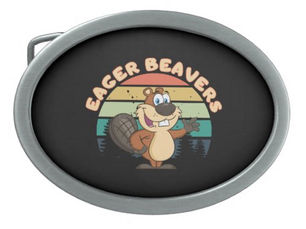 Best Price! Eager Beavers Belt Buckle
