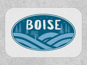 Top 5! Boise Idaho Outdoors Patch