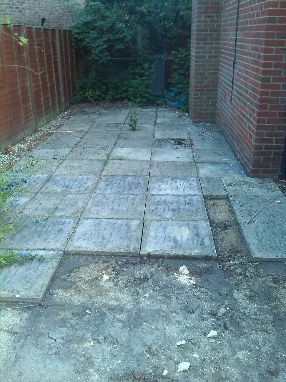 Slabs to clear