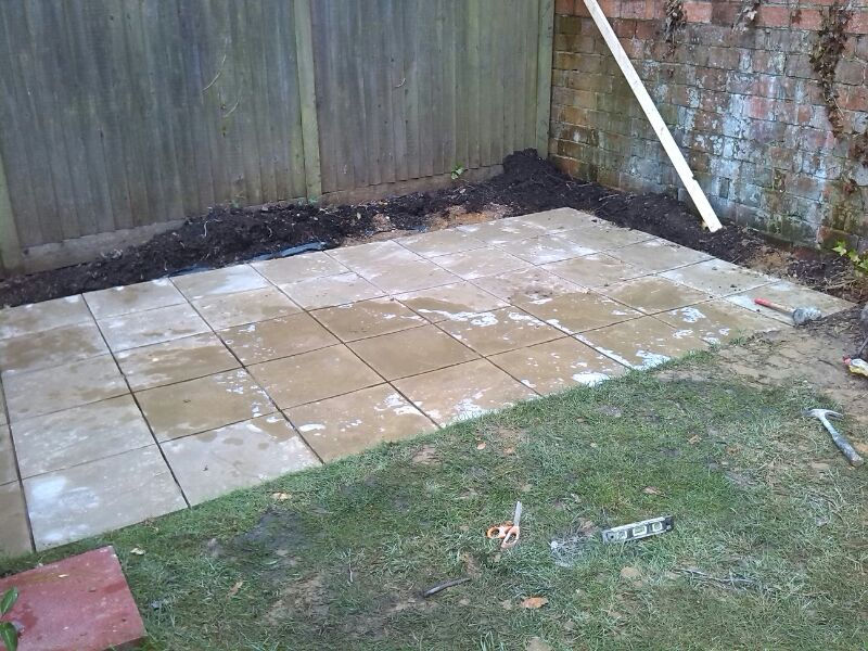 simple patio