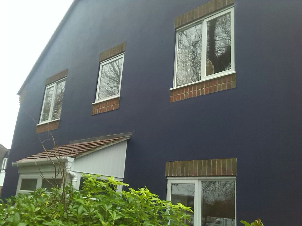 side windows also painted