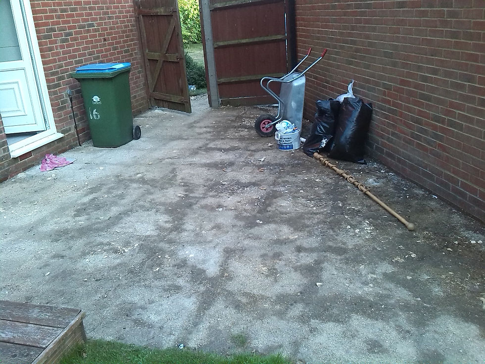 once slabs have been removed