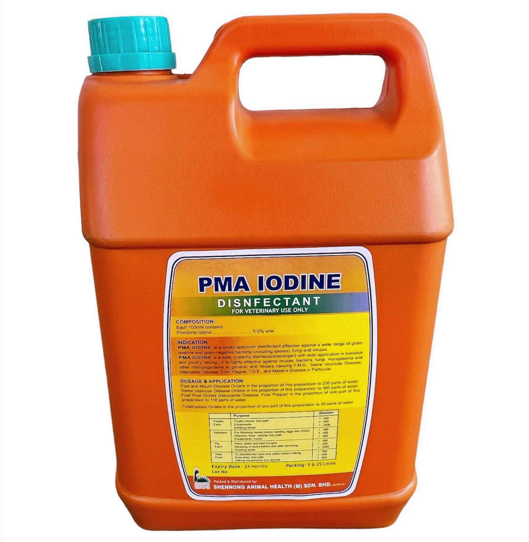 PMA IODINE (5L)