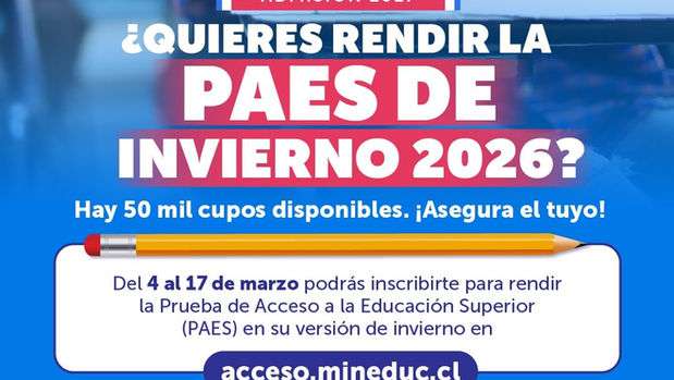 PAES de Invierno 2026