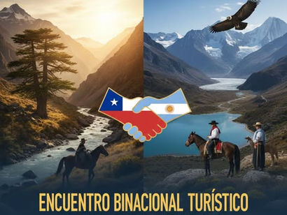 Chile y Argentina se abrazan en Los Queñes