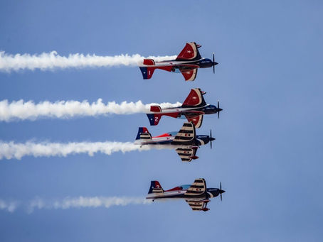 Los Halcones de la FACH inician gira por el Sur de Chile