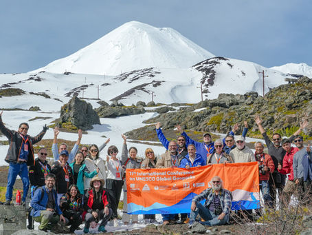 Vilcún brilla en el escenario global: Delegados internacionales de la UNESCO recorren las maravillas del Geoparque Kütralkura