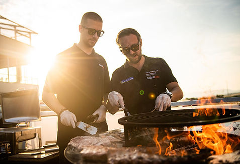 Catering auf der Rennstrecke