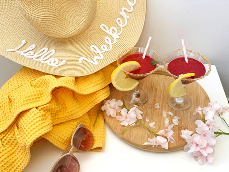 Cold Red Queen mocktail