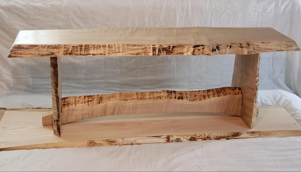 Thumbnail: Live Edge Bench