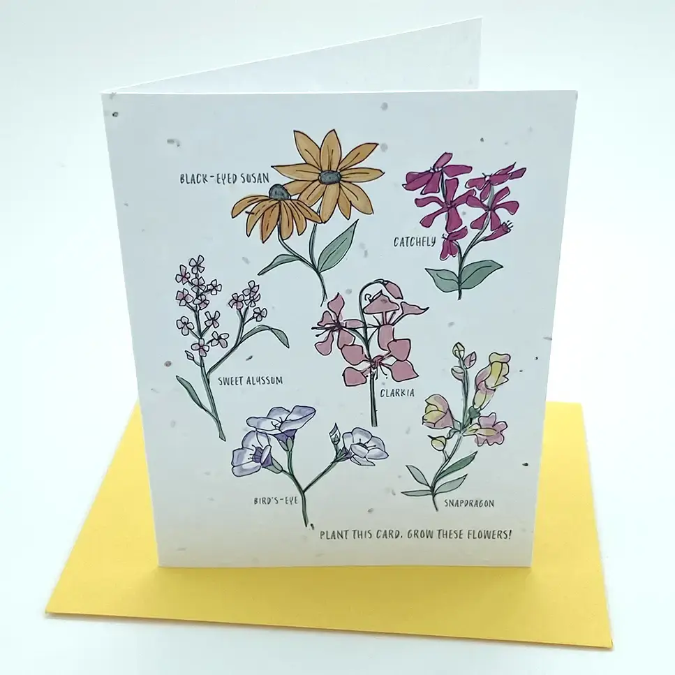 Wildflower Card
