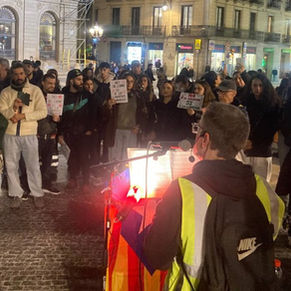 2ª Concentración pacífica en Barcelona convocada por Luz Verde y varias organizaciones adheridas.
