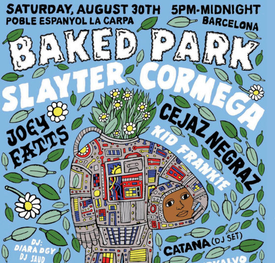 Segunda edición del Baked Park Fest en Barcelona