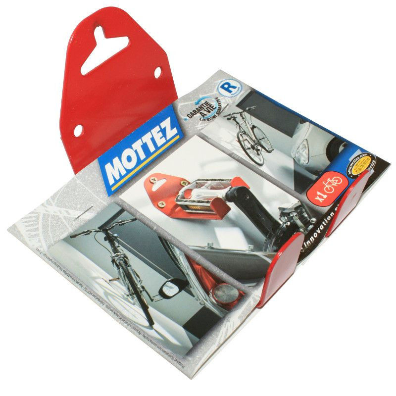 Miniature : PRESENTOIR/SUPPORT VELO MURAL POUR 1 VELO FIXATION SUR PEDALE