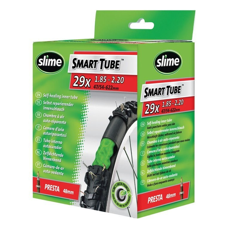 CHAMBRE A AIR SLIME RENFORCEE 29X1.85-2.20 VALVE PRESTA