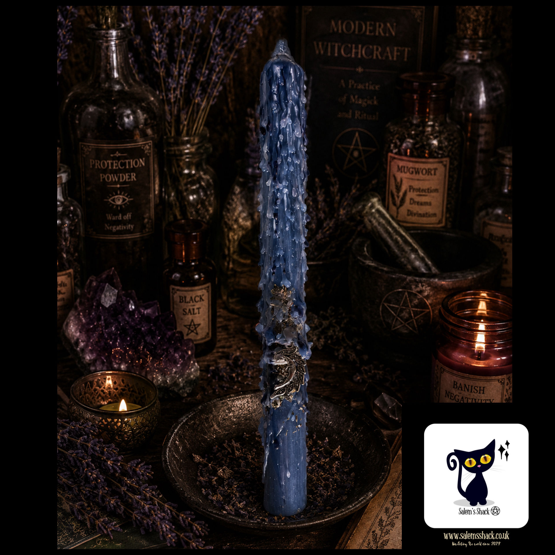 The Witches Wisdom Ritual Candle