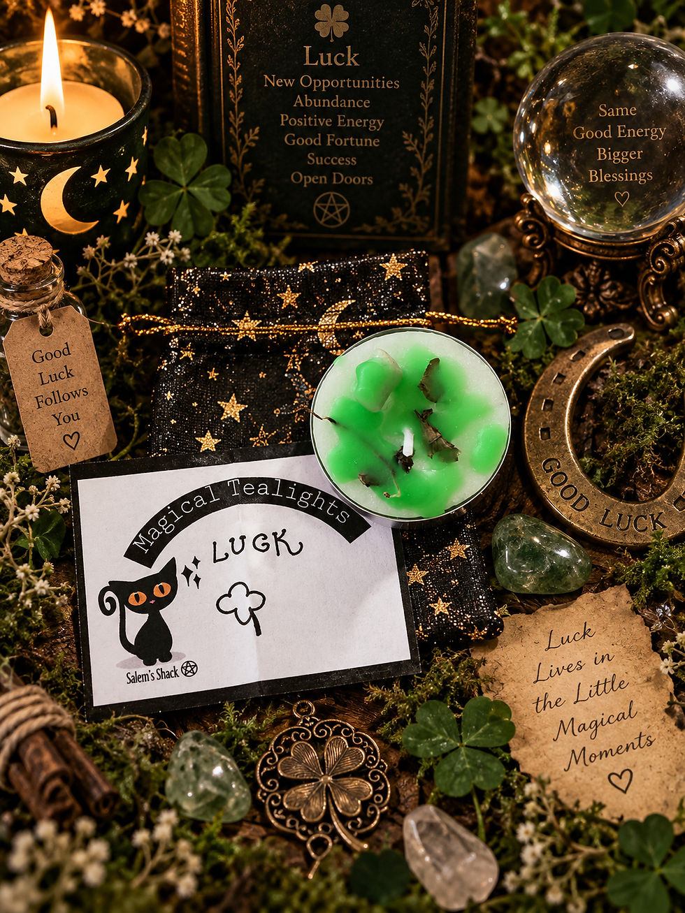 Thumbnail: Magical Tealights: created by Salem's Snacks little Wizard 