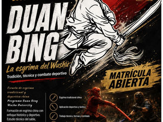 Nace la escuela de esgrima china de Wushu University