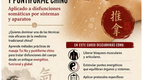 Masaje Tui Na y puntiforme chino: una formación práctica para comprender y tratar el cuerpo desde la medicina tradicional china