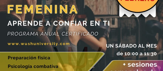 Nueva formación en autodefensa femenina 2023