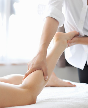Beinmassage-Therapie