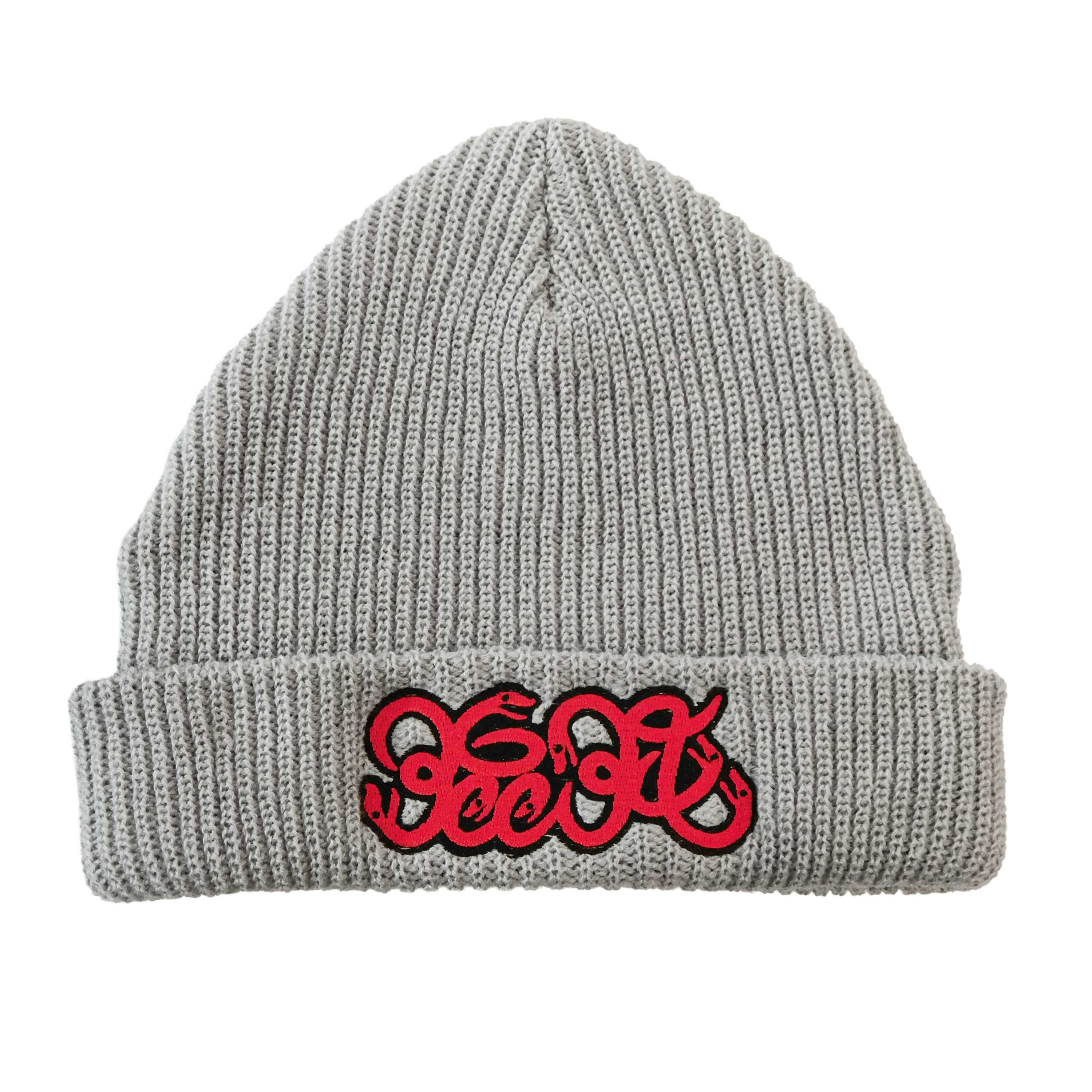《SNAKE COLLECTION》CHAOS BEANIE ※LIGHT GRAY