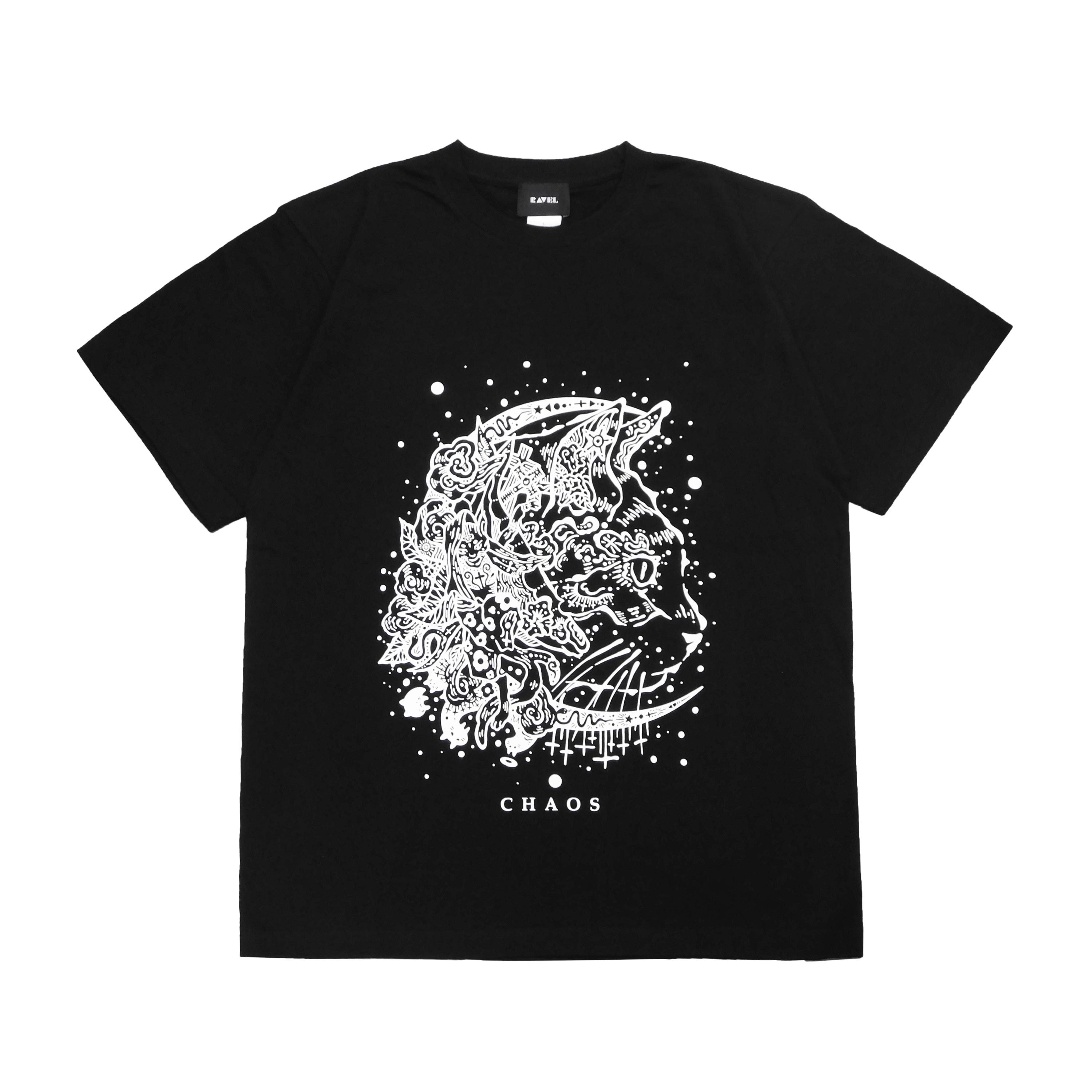 《CHAOS×妖怪》猫又Tシャツ※BLACK