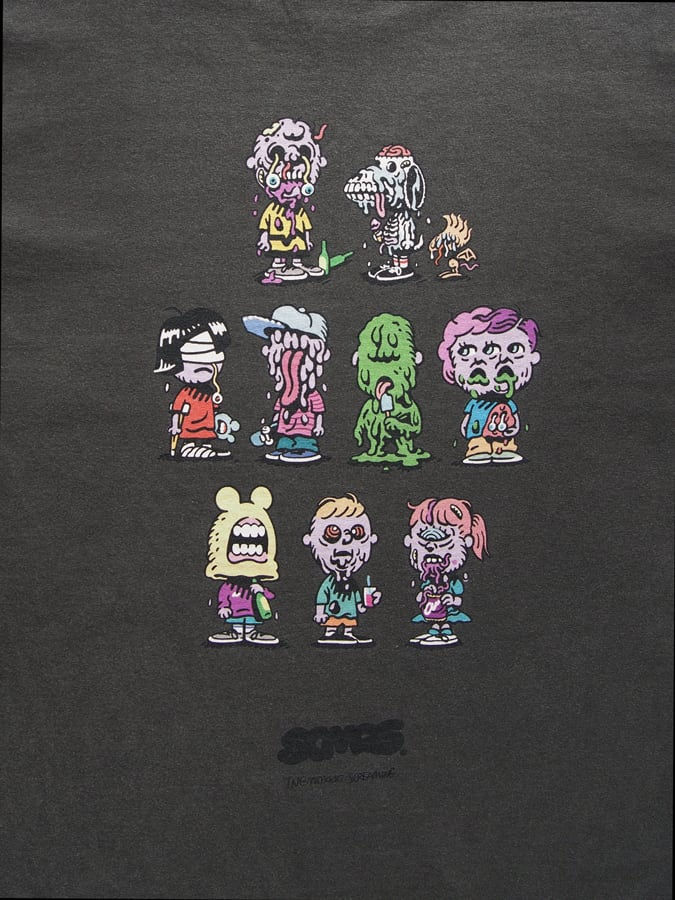 サムネイル： 《INC NOXXX SCREAMING》SNOXXXY & SCMRS. long sleeve T-shirt※BLACK